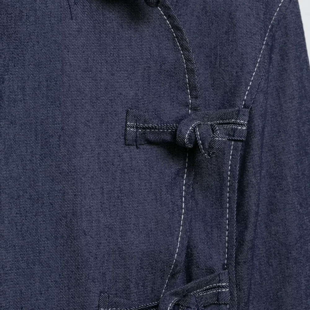 ZARA Elegant Slim Fit Sleeveless Knot Tie Dress
